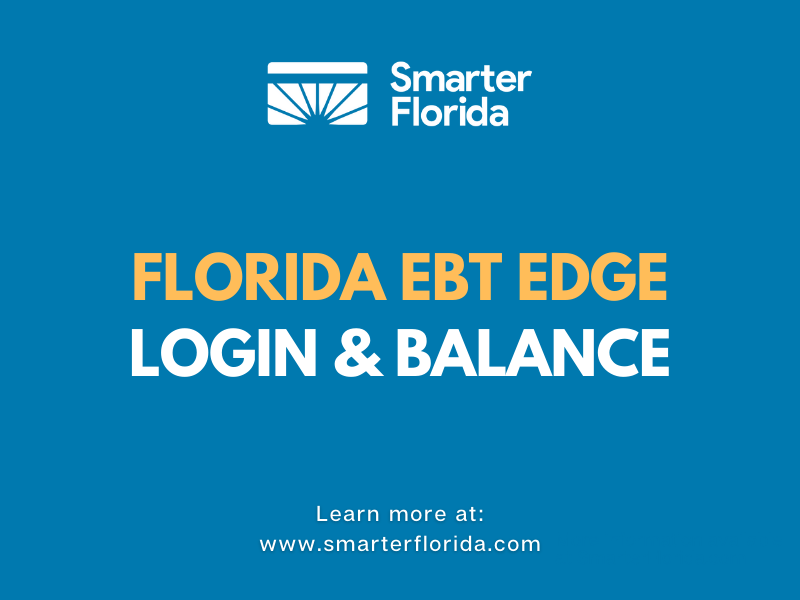 Florida EBT Edge Login and Balance