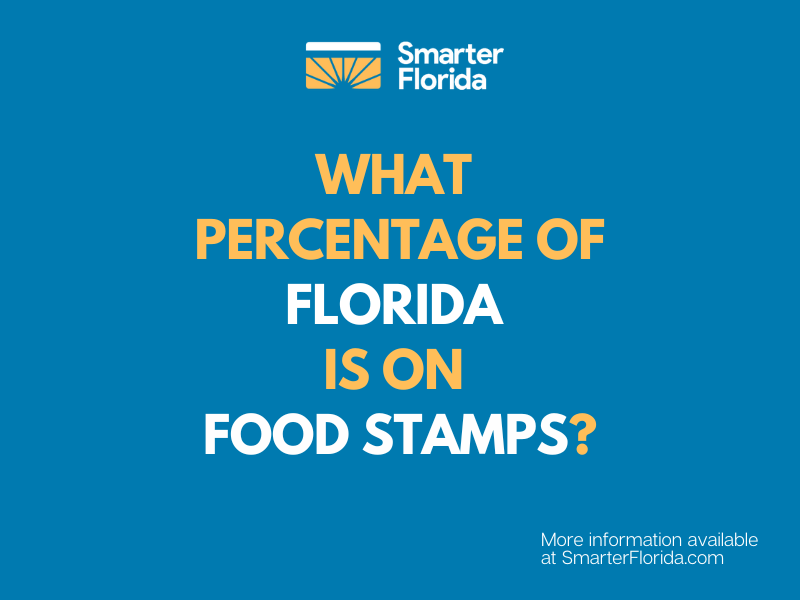 "What percentage of Florida is on food stamps"